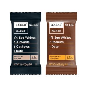 Chocolate Sea Salt & Peanut Butter Chocolate Minis