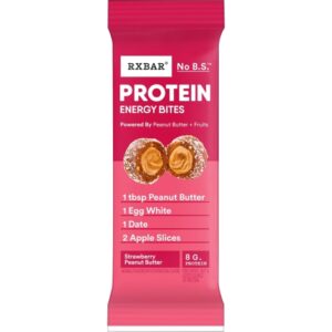 RXBAR Protein Energy Bites Strawberry Peanut Butter